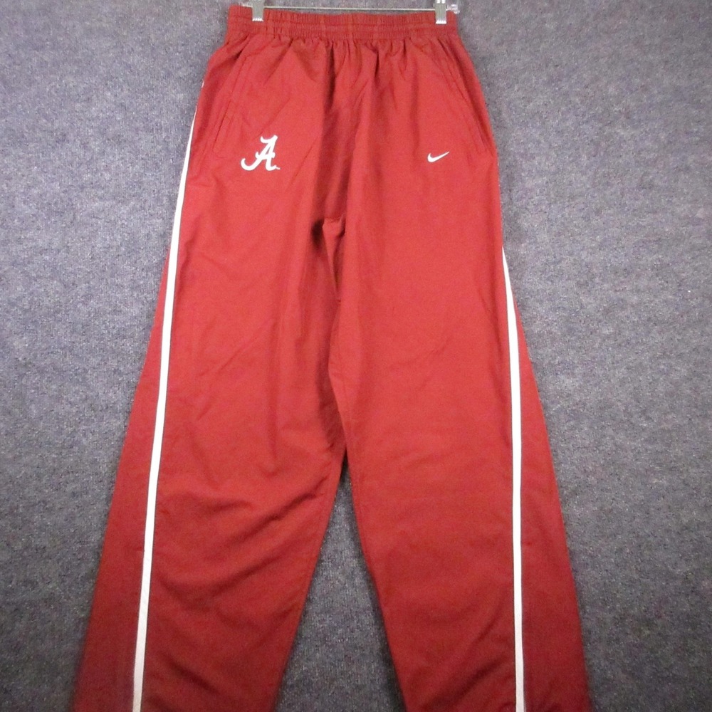 Alabama Crimson Tide Pants Mens Medium Red NCAA Football Nike Fit Storm Warm Up